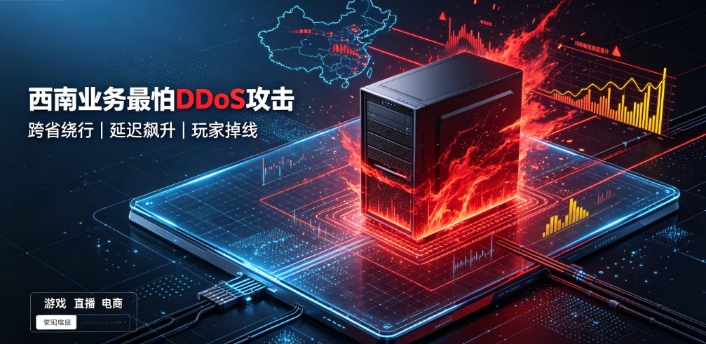 西南业务 DDoS 痛点图 西南业务 DDoS 痛点图