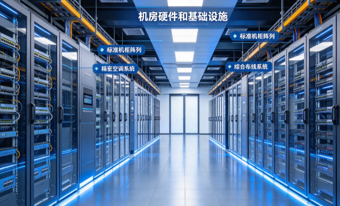 宁波机房硬件和基础设施实景图