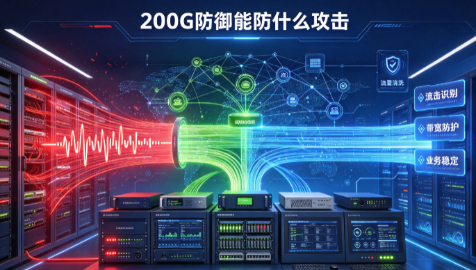宁波电信200G DDoS高防流量清洗中心